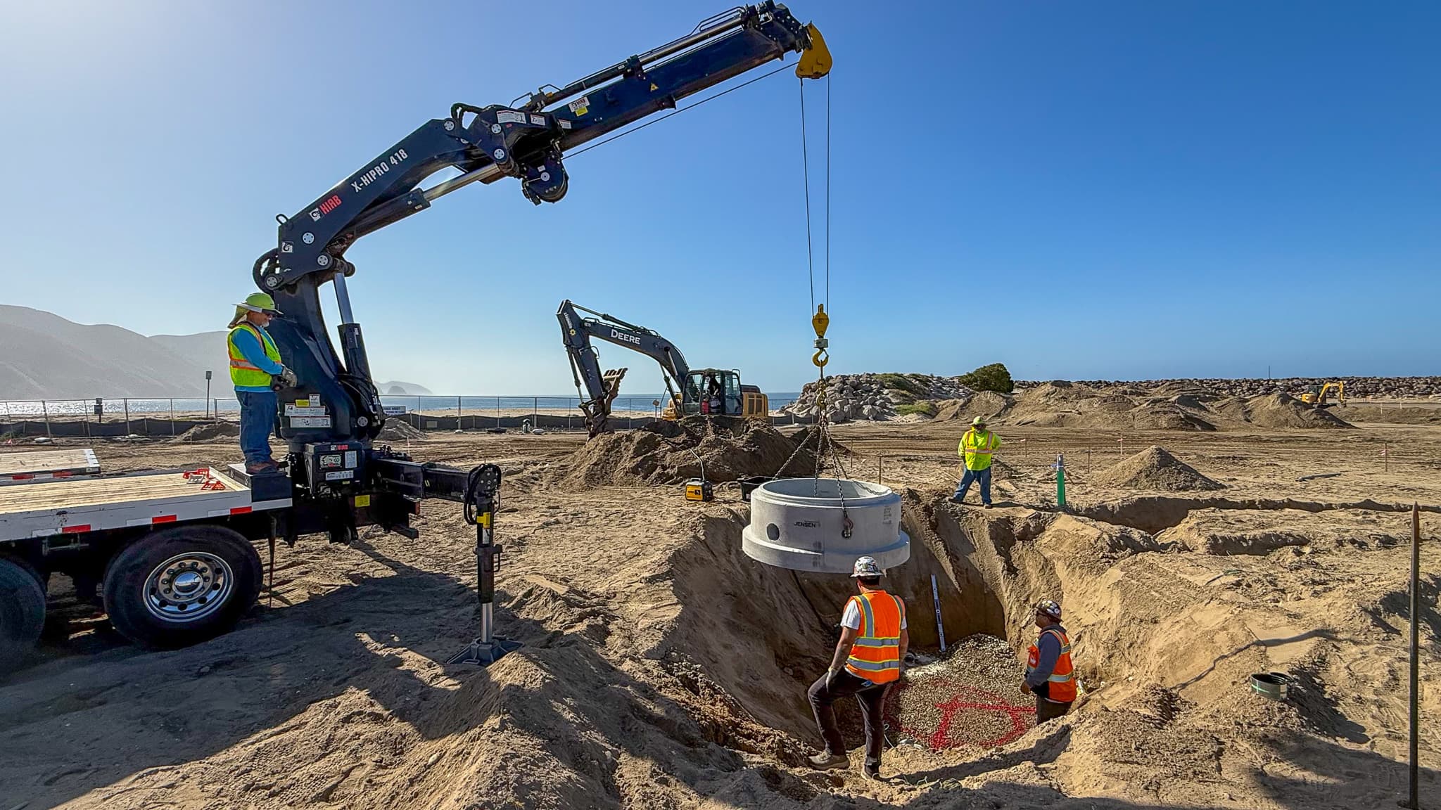 Manholes for an Expanding RV Park